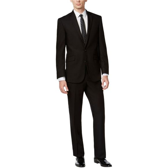 Kenneth Cole Other - Kenneth Cole Mens Slim-Fit Two Button Blazer Jacket, Black, NWT